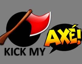 #59 ， Kick My Axe Logo 来自 Zarminairshad