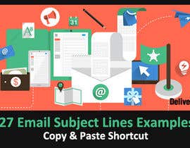 #61 for Design a Cool Banner About - Email Subject Lines by savitamane212