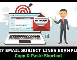 #31 for Design a Cool Banner About - Email Subject Lines by SmartBlackRose
