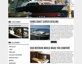 #13 for Design the Model of my boating Website af Afdikage