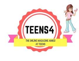 Nambari 10 ya logo for a magazine aimed at teens na aidaysmin