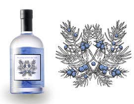 Nro 17 kilpailuun generate artwork for a gin label käyttäjältä anaputka