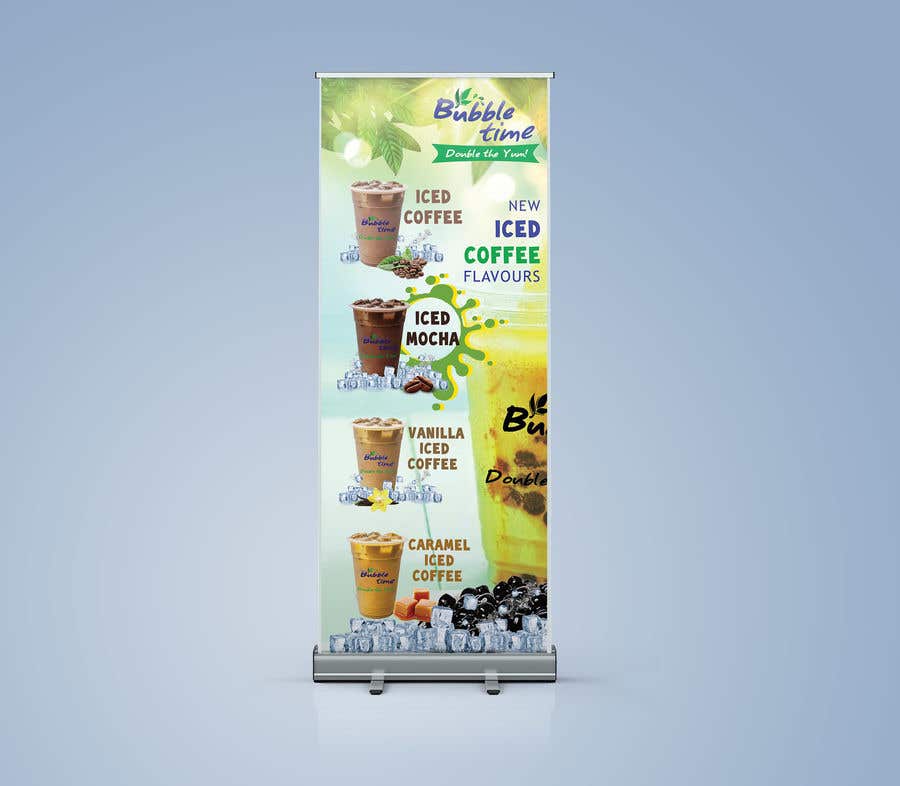 Contest Entry #20 for                                                 pull up banner design for new flavours
                                            