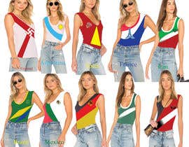 #209 for Design 10 World Cup 2018 Women T-Shirts by shultanashahanez