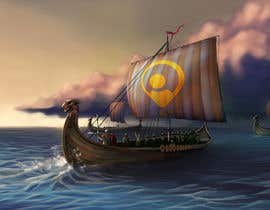 #28 dla Illustrate Safemate Viking ship przez imBasil
