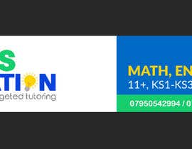 #54 for Design a Tuition center Shop front Banner by d3stin