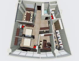 #15 för OFFICE   DESIGN   PROJECT with Showroom (for hotel furniture company) av egormedyanik
