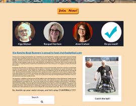 nº 56 pour I need some Graphic Design for a site about wheelchair basketball par asaduzzaman431sc 