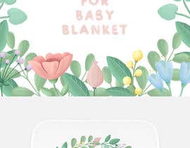 #41 para illustrations for baby milestone blanket de MAZANY