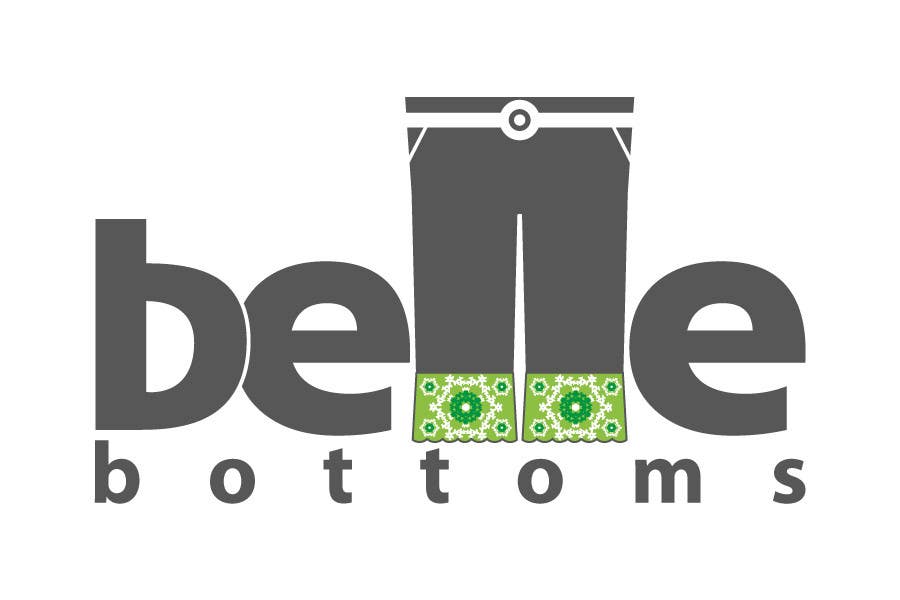 Tävlingsbidrag #268 för                                                 Logo Design for belle bottoms iron-on pant cuffs
                                            