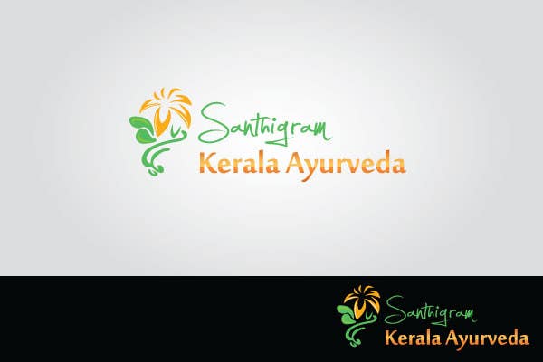 Intrarea #16 pentru concursul „                                                Logo Design for Santhigram Kerala Ayurveda
                                            ”