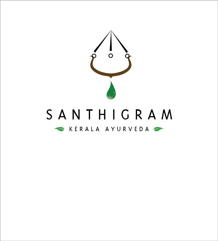 Inscrição nº 56 do Concurso para                                                 Logo Design for Santhigram Kerala Ayurveda
                                            