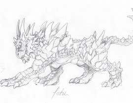 #22 dla Create a Kaiju/Monster inspired by Godzilla For A New Videogame przez jot8801