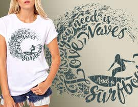 #113 ， T-Shirt Design for Surfers 来自 artist4