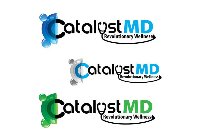 Penyertaan Peraduan #130 untuk                                                 Logo Design for CatalystMD, Revolutionary Health and Wellness.
                                            