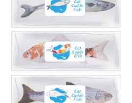 #28 for Cat Cuddle Fish Package Sticker Design av mutlutekin