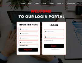#11 for Build a simple cool designed webite for login portal by Baljeetsingh8551
