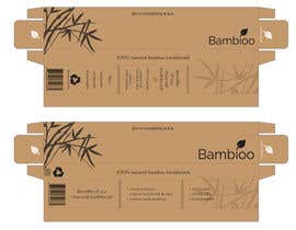 #10 for Design a cardboard box for a bamboo toothbrush by krynkals