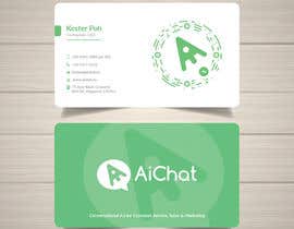#214 para Design Name Cards for a Chat Software Company por Rahat4tech