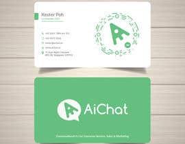 Rahat4tech tarafından Design Name Cards for a Chat Software Company için no 252