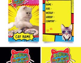 Nambari 17 ya Cat’s Trading Card design na shrabanty