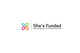 Kilpailutyön #135 pienoiskuva kilpailussa                                                     Logo Design for She's Funded
                                                