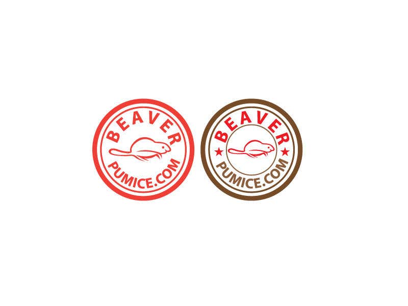 #159. pályamű a(z)                                                  Logo Beaver Pumice - Custom beaver logo
                                             versenyre