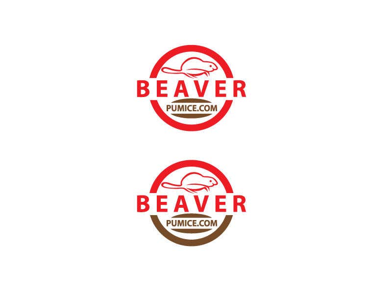 Kandidatura #162për                                                 Logo Beaver Pumice - Custom beaver logo
                                            