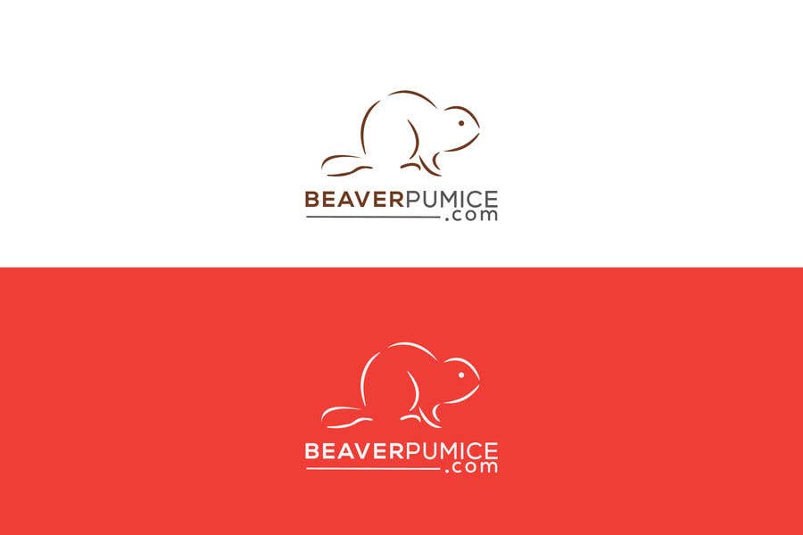 #110. pályamű a(z)                                                  Logo Beaver Pumice - Custom beaver logo
                                             versenyre