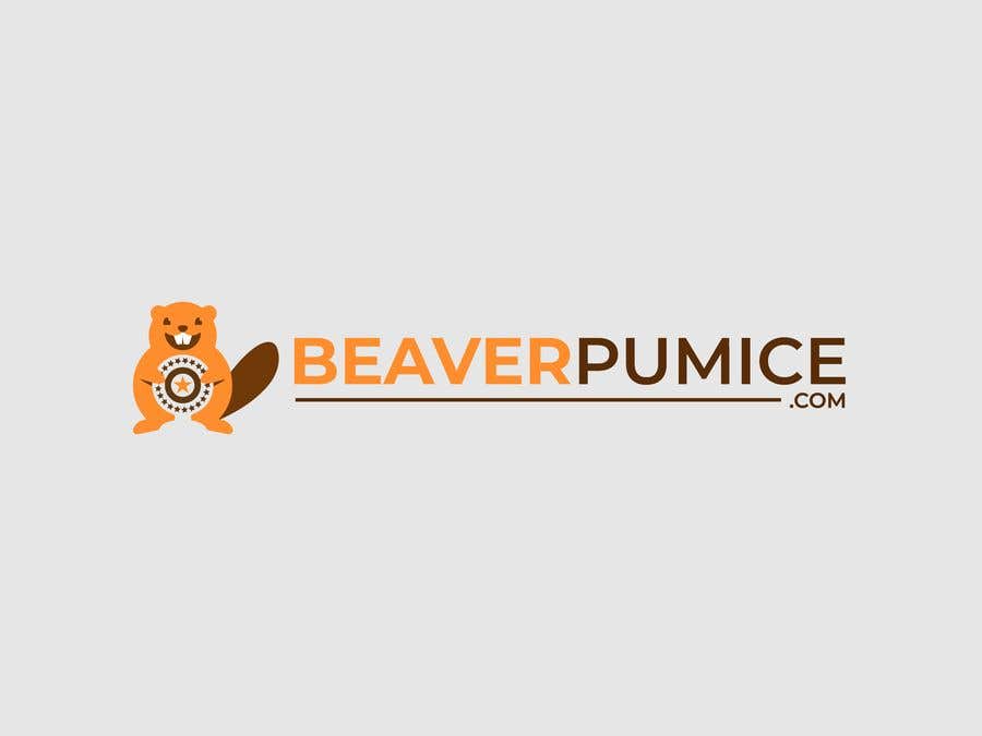 #184. pályamű a(z)                                                  Logo Beaver Pumice - Custom beaver logo
                                             versenyre