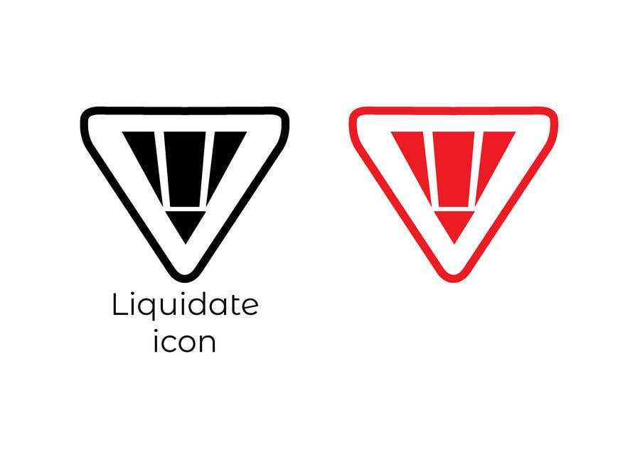 Contest Entry #60 for                                                 Design a Liquidate Icon
                                            
