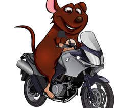 #11 for Rat Bike Cartoon by debdanginu86