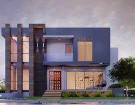 #109 pёr Realistic exterior rendering of a modern house nga beehive3dworks