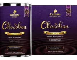 designex2017 tarafından Design a Label for Natural Chocolat Milk Drink Mix Powder With Vitamins için no 54