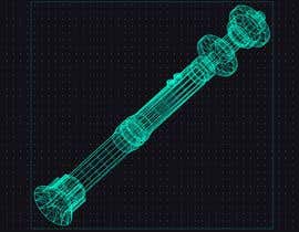 #10 for Create 3D Technical Drawing of a Lightsaber by uvlall