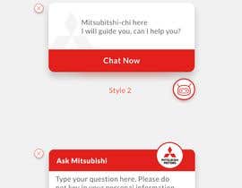 #93 cho Web chat widget preview message design bởi willyarisky