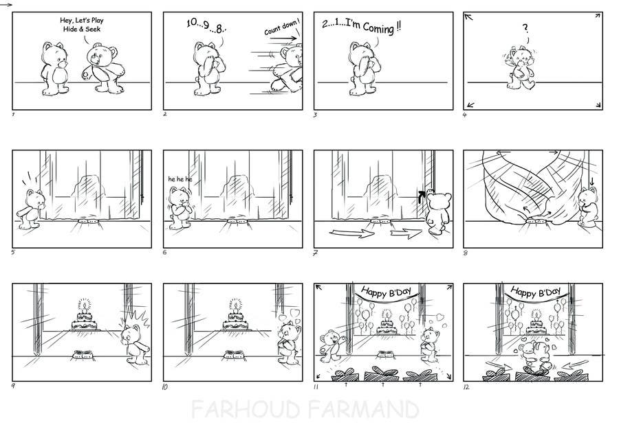 
                                                                                                                        Proposition n°                                            2
                                         du concours                                             Idea & Storyboard for Animated eCard
                                        