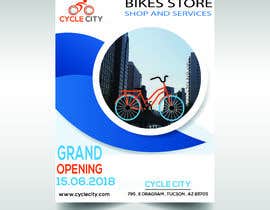 #60 สำหรับ Bike Shop Grand Opening Flyer. โดย mahamid110