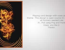 #7 para Design a playing card back with a fire theme por Seromendos