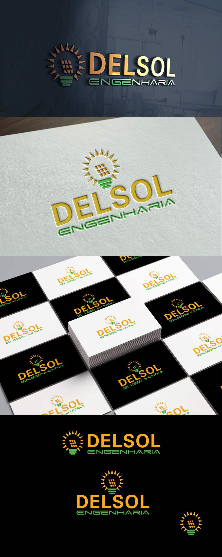 Kilpailutyö #202 kilpailussa                                                 Delsol - Logo creation and business card design
                                            