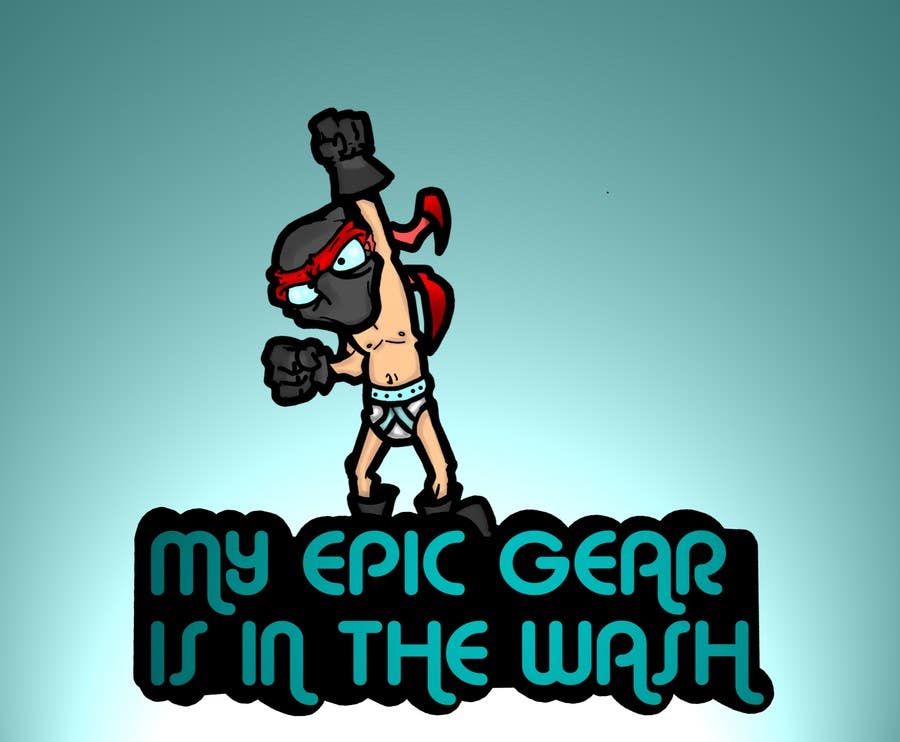 Zgłoszenie konkursowe o numerze #99 do konkursu o nazwie                                                 Gaming theme t-shirt design wanted – Epic Gear
                                            