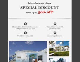 #13 pёr Graphic design email ad for High end vacation rentals nga silvia709