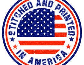 #8 para &quot;Stitched and Printed In America&quot; Stamp design por genesispaul04