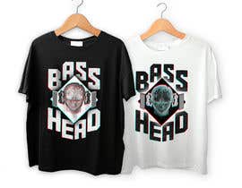 #1 ， BASS HEAD T-Shirt Design - EDM, Music, Festival, Concert 来自 alvarolima