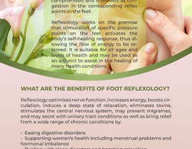 #9 za Foot Reflexology Brochure design od fahmida0808