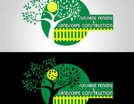mghozal tarafından Create a Logo - Sunshine Fencing and Landscape Construction için no 39