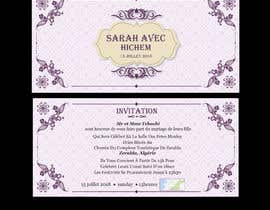 Nambari 71 ya Design a wedding invitation Flyer na azgraphics939