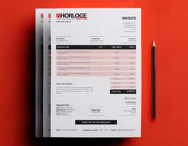 #158 for Professional invoice template for watch company by smileless33