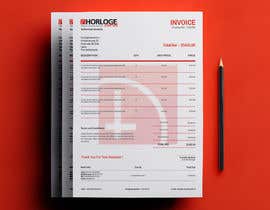 #170 per Professional invoice template for watch company da smileless33