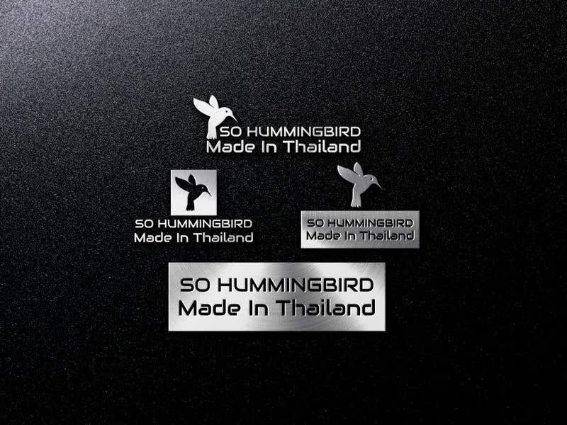 Bài tham dự cuộc thi #138 cho                                                 Logo Design Hummingbird
                                            